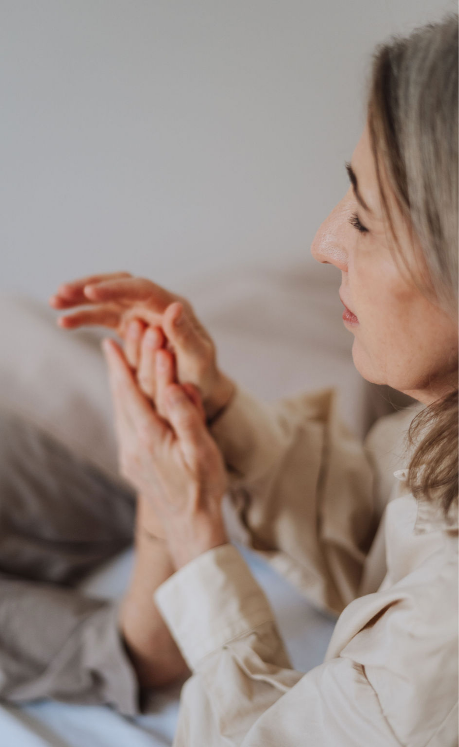 Myriam Engler bei einer Atemtherapie-Behandlung